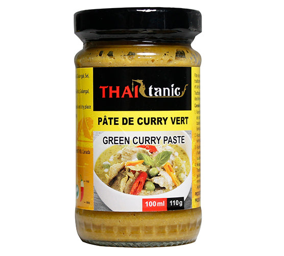 Thaitanic Pâte de curry vert 110g