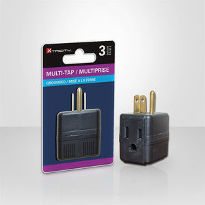 Xtricity Power Strip 3 Grounded Outlets