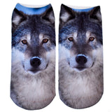 Adult/Teen Print Socks (Wolf)