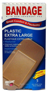 Instant Aid pansement extra large pk5