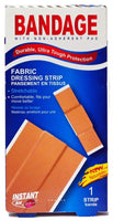 Instant Aid fabric strip pk24
