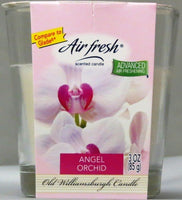 Air Fresh bougie parfumée (fleur d'orchidée) 3 oz