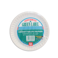 Green Label paper plates 6