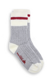 Kids Classic Wool Socks (Red/White/Grey)