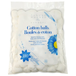 Eurosa cotton balls pk100