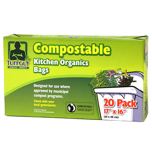 Tuff Guy sacs compostables pk20