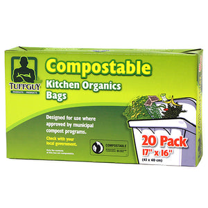 Tuff Guy compostable bags pk20