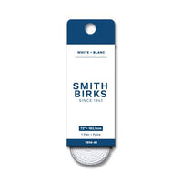 1 pair of white flat shoelaces 72 in.