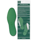 1 pair of men's foam rubber insoles