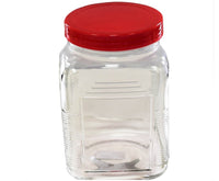 Pot with red lid 2L