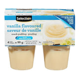 Selection Pudding vanilla flavor 99g pk4
