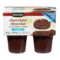 Selection Pouding au chocolat 99g pk4