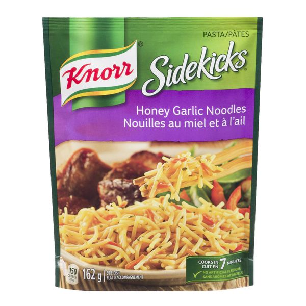 Knorr Sidekicks Nouilles au miel et à l'ail 162g
