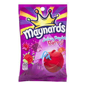 Maynards Juicy squirts berry 170g
