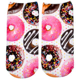 Adult/Teen Printed Socks (Donuts)