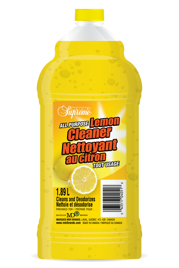 Nettoyant tout usage citron 1.89l