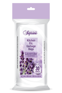 Lavender scented bin bags pk30