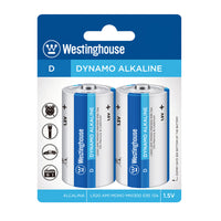 Westinghouse 1.5 Volt Alkaline D Battery (LR20-BP-2)