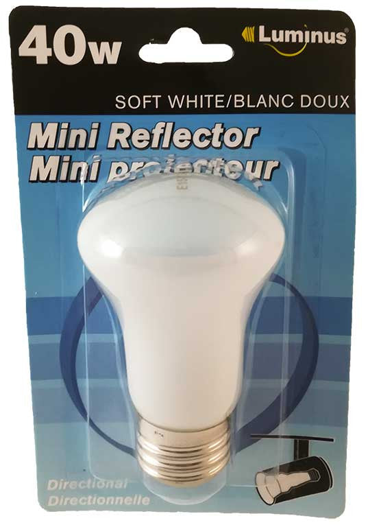 Ampoule  directionnelle mini projecteur 40w blanc doux - Dollar Royal