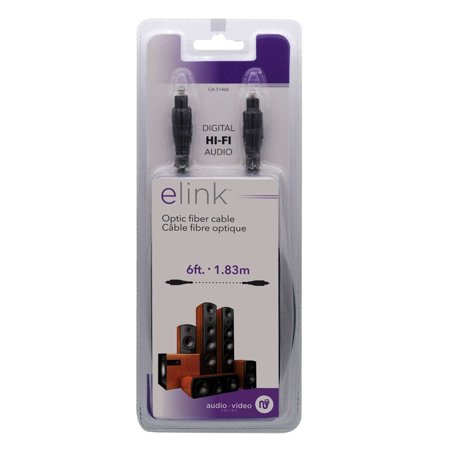 Elink Adapter eLink 6' fiber optic cable | Dollar Royal