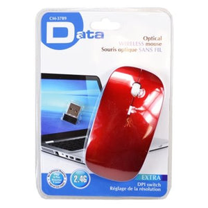 Wireless optical mouse (asst. color)