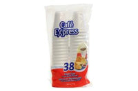 Café Express styrofoam cups 7oz pk38