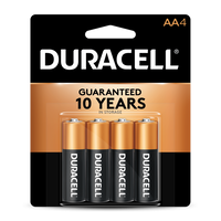 Duracell batterie alcaline AA (AA-4 DUR)