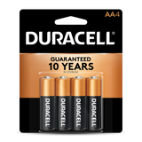 Duracell batterie alcaline AA (AA-4 DUR)