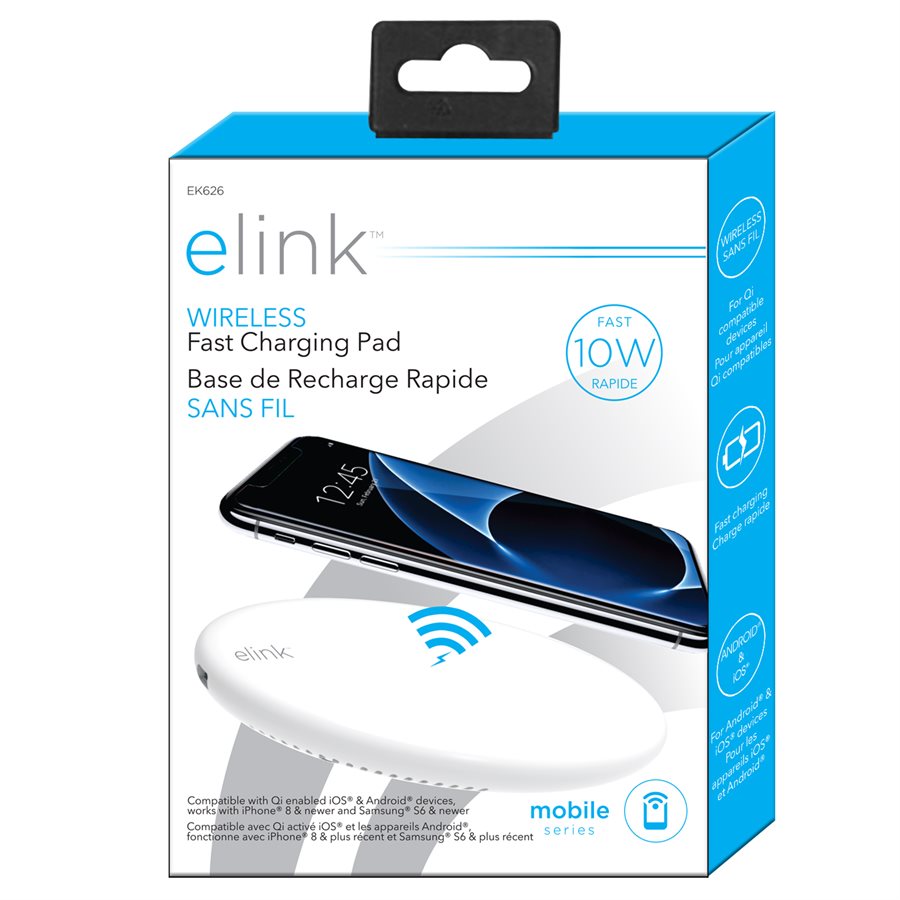 eLink Base de recharge sans fil 10W