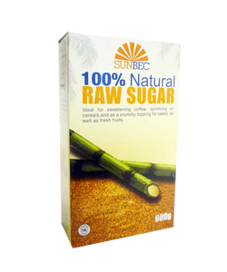 Sunbec raw sugar 600g