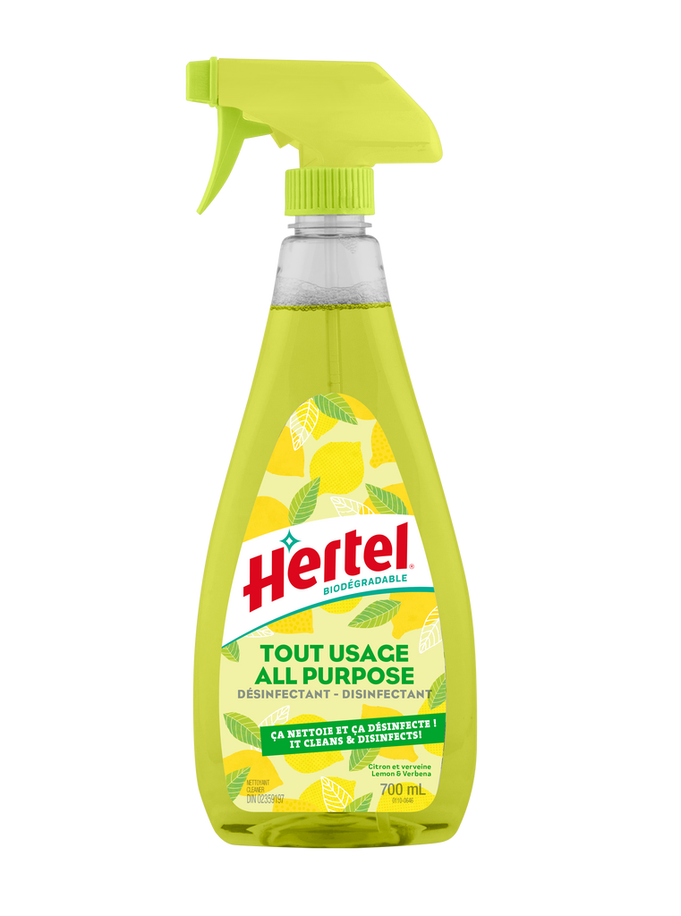Hertel nettoyant tout-usage - citron/verveine 700ml