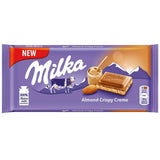 Milka Chocolat crème d'amande croquante 90g