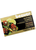 Beaver huîtres fumées 85g