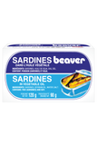 Sardines in vegetable oil 120g