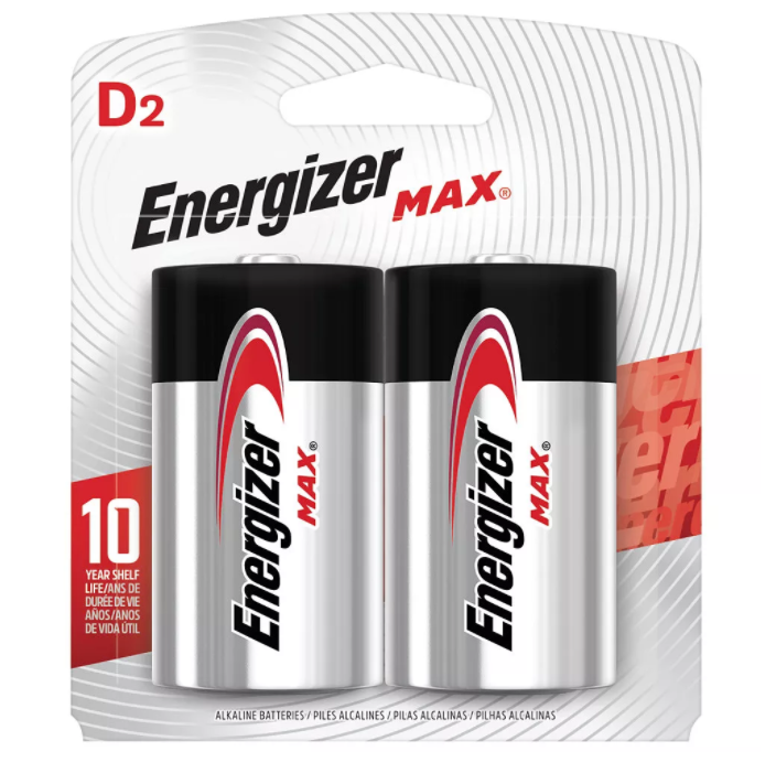 Energizer Batterie D alcaline (D-2 ener)