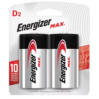 Energizer D Alkaline Battery (D-2 ener)