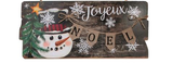 'Merry Christmas' wooden sign