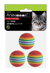 Animooos! pk3 foam balls