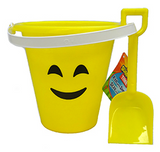 7" emoji bucket