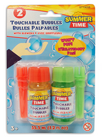 Touchable bubbles pk2 1.2oz