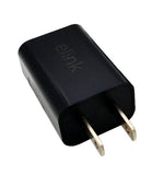 eLink USB wall charger block - black