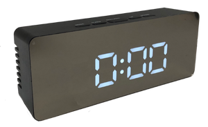 CM mirror alarm clock (black)