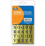 Set of 294 self-adhesive letters