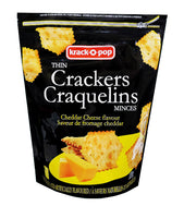 Krack-O-Pop Craquelins minces - fromage cheddar 120g