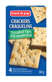 Krack-O-Pop Unsalted Crackers 340g