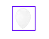 Party balloons pk15 (white)