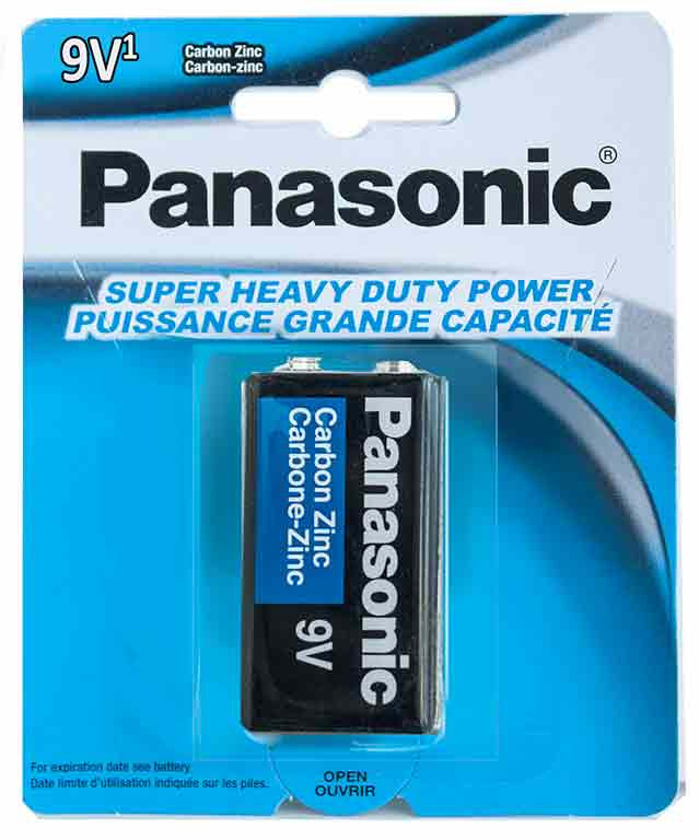 Panasonic batterie 9V puissance grande capacité (9V HD pan)