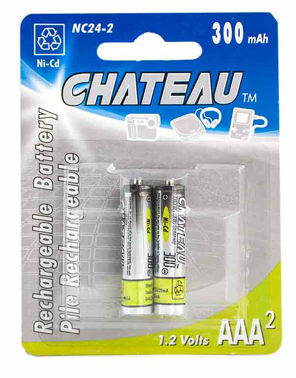Pile AAA 1,2 volts rechargeable (nc24-2)