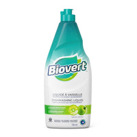 Biovert dishwashing liquid 700ml (green apple)