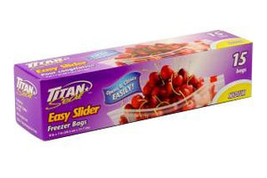 Titan zipper bags pk15